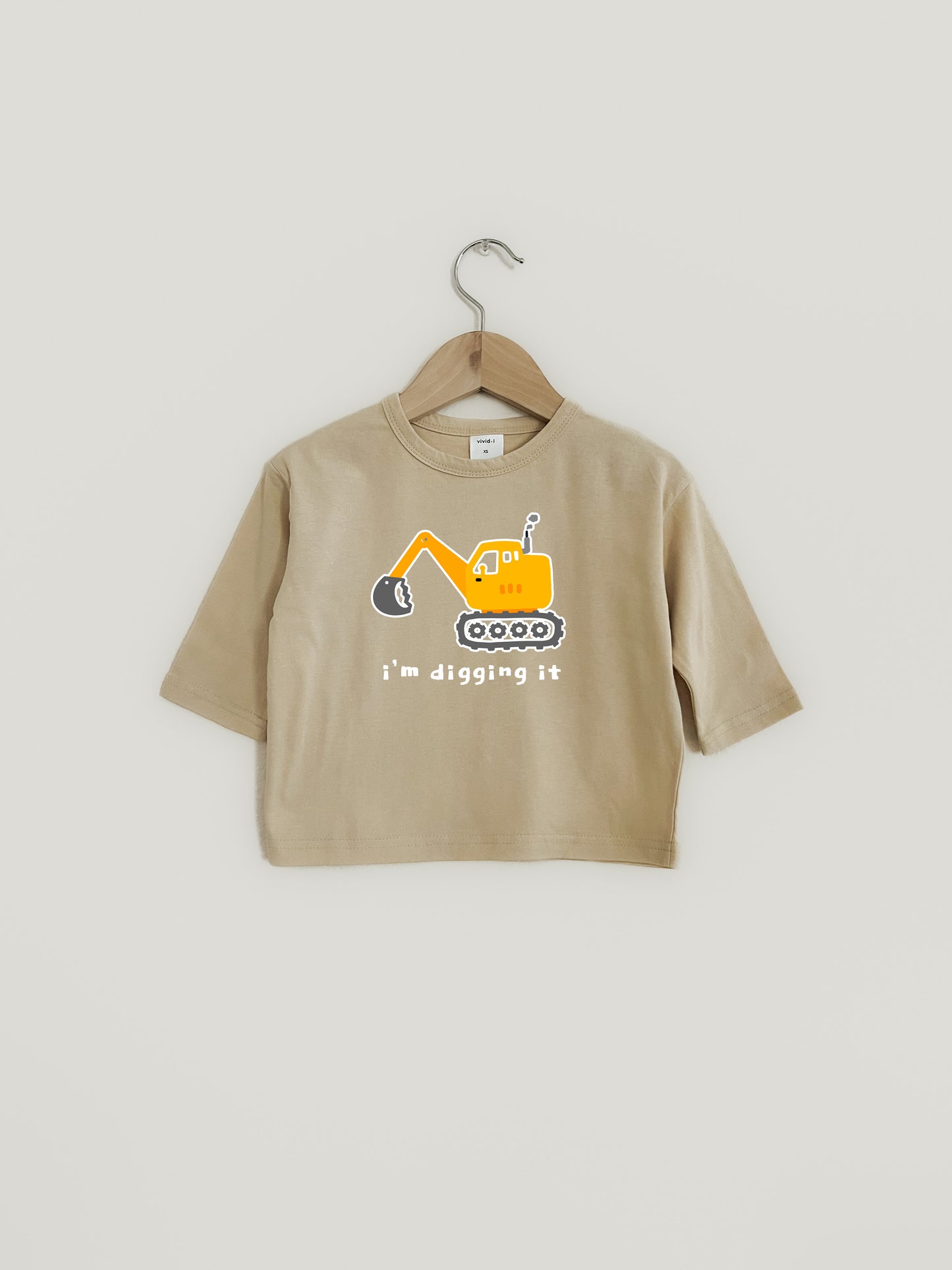 Excavator Construction Cars Tee