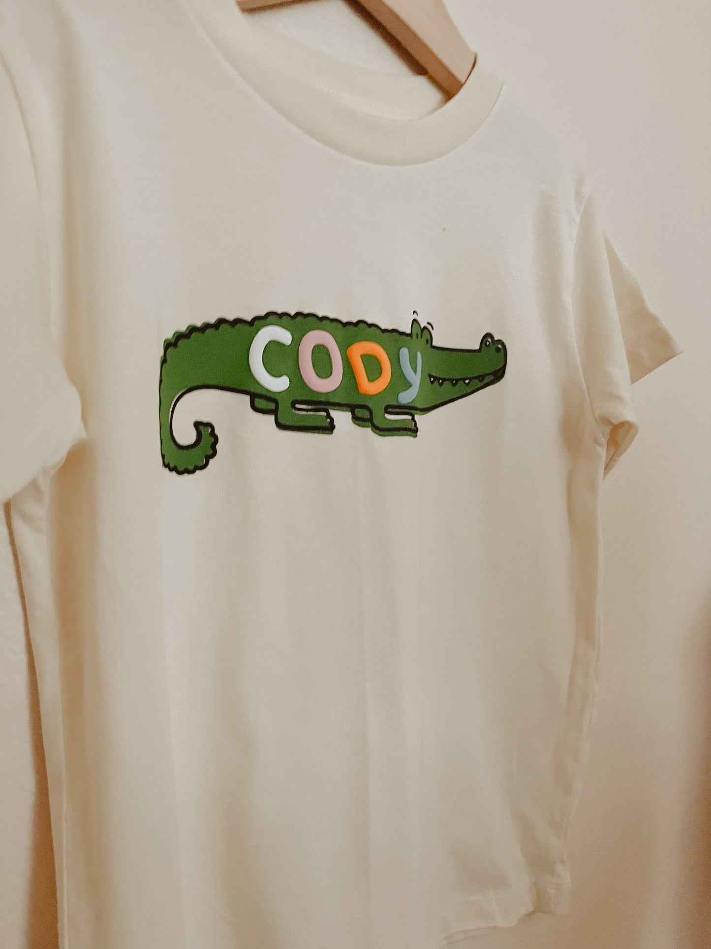 Custom Name Alligator Shirt