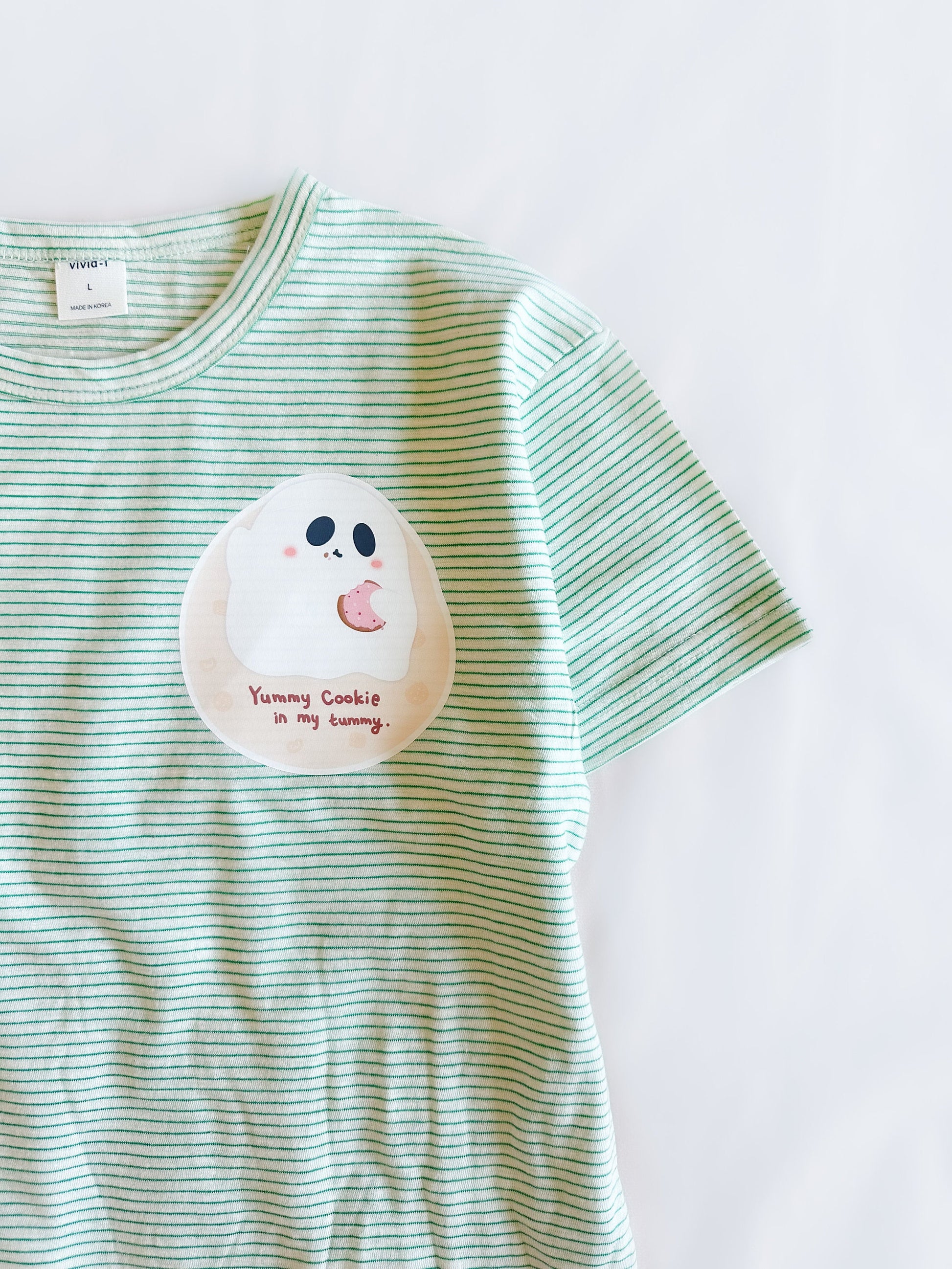 Cute Cookie Ghost Shirt for Kids Spooky Tshirt for Toddler Boy Girl Shirts for Halloween Lover Shirts for Baby and Siblings