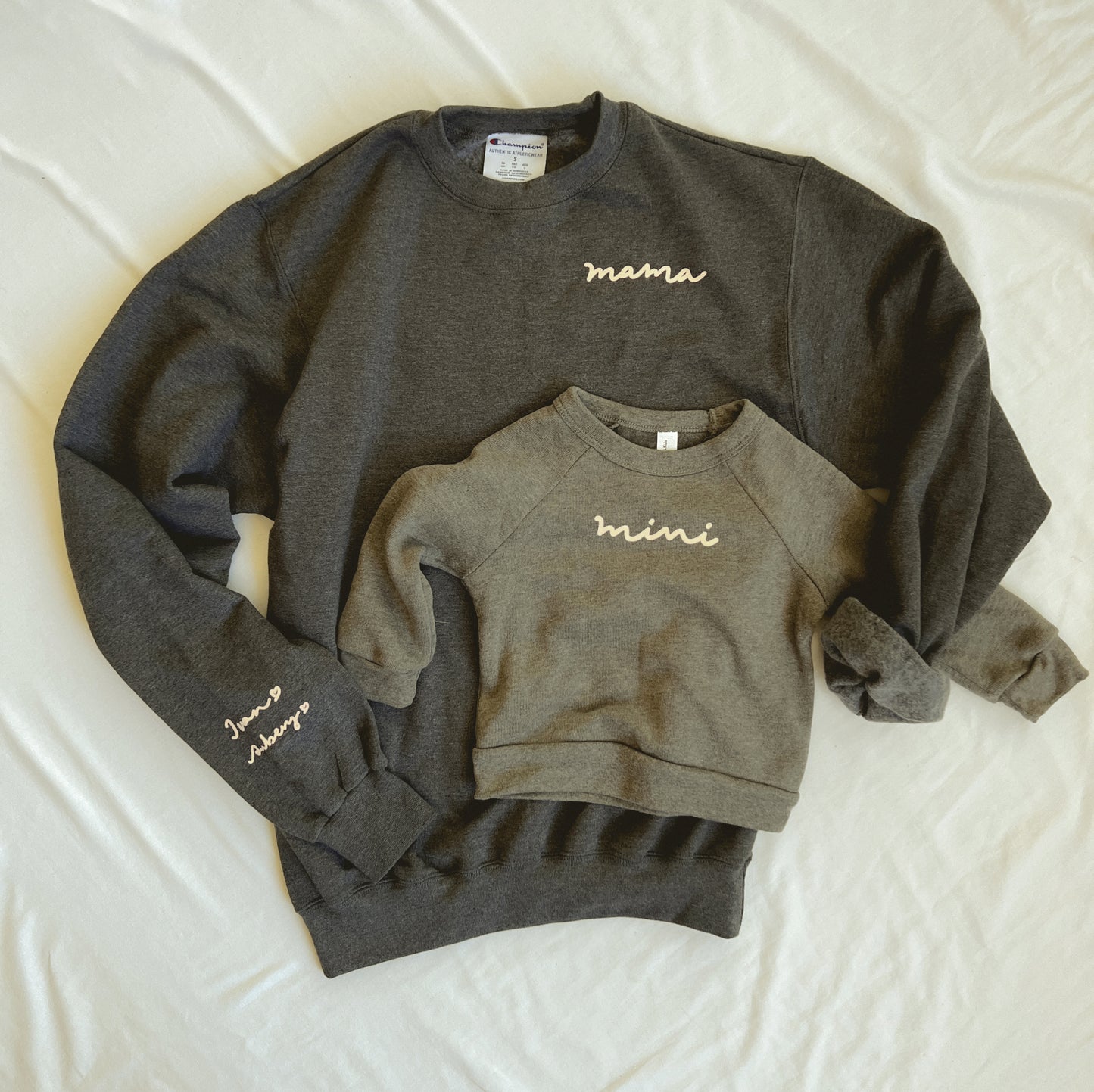 Matching Family Sweatshirt | Matching Family  Crewneck | Mama Mini