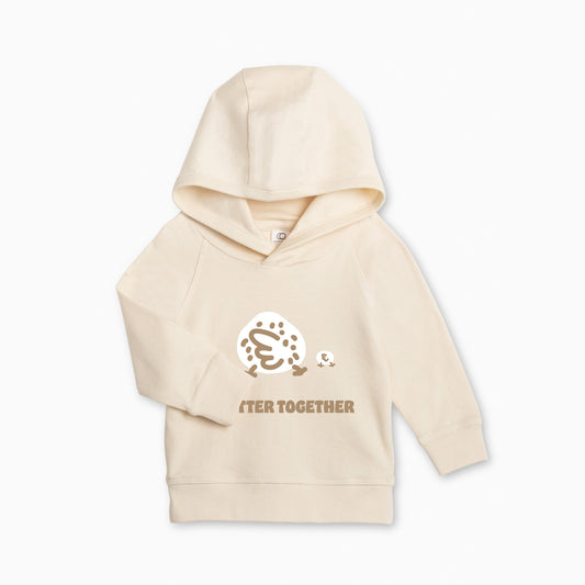 Organic Cotton Better Together Animal Hooded Tops  | Cute Animal Hoodie  | Kids Long Sleeve Hooded Tops | Toddler Animal Hooded Tops